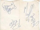Autographs Spencer Davis Group UK memorabilia promo AUTOGRAPHS