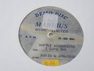 DAVID AND JONATHAN 'SOFTLY WHISPERING I LOVE YOU' ACETATE 45 UK MARIBUS 1967