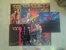 Y&T 7 Vinyl Alben Earthshaker Black Tiger Mean Streak usw