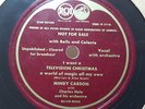 MINDY CARSON I Want A Television Christmas RCA VICTOR TV ADVERT PROMO 78 HEAR