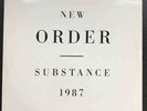 NEW ORDER SUBSTANCE 1987 QWEST RECORDS 2 LP SET JOY DIVISION EXCELLENT