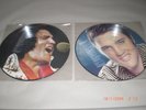 ELVIS PRESLEY - TRIBUTE TO ELVIS - 2 VINYL ALBUM PICTURE DISCS - 1987 - ANIV 10