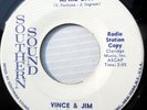 VINCE & JIM doowop TEEN rocker PROMO 45 APRIL DAY b/w SHE'S A HAS BEEN F2728