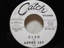 Abner Jay  The Thresher / Cleo  Original Rare 1963 Catch Folk Blues Promo 45