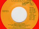 Elvis Presley - Guitar Man (stereo/mono promo ) (red vinyl) (issued in 1980) M-