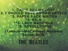 BEATLES Hey Jude 1969 Export CPCS 106 UK LP REVOLUTIONS + PAPER BACK Errors  EX