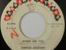 DIMPLES JACKSON - LOVE CAME TUMBLING DOWN - POPCORN / R&B 45 - GARDENA
