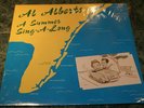 Al Alberts A Summer Sing A Long LP Record 1987 Rare New On The Way To Cape May