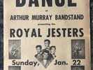 Rare Royal Jesters Concert Flyer
