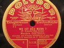 78 RPM MARLENE DIETRICH & FREDDY JOHNSON’S JAZZ ORCH - ‘WO IST DER MANN?
