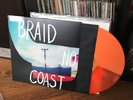 BRAID no coast VINYL half orange ltd to 200 - RARE