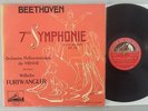 FURTWANGLER BEETHOVEN SYMPHONY NO 7 FIRST FALP 115 MONO LP