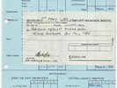 Black Sabbath Tax Invoice & Performance Statement Bristol 2/5/80