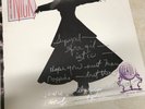 Vintage Signed Stevie Nicks LP Flat Insert Poster Fleetwood Mac Rare Autograph  