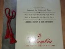 Schubert Sonatinas f. Violin - Johanna Martzy, Antonietti - 1st. UK 33CX 1359