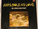 JIMI HENDRIX AXIS:BOLD AS LOVE OG INSANELY RARE POLYDOR ALT COVER LP  VG++/NM