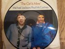 Michael Jackson/ Paul McCartney the girl is mine picture disc EPC A 11-2729