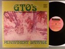 GTO's Girls Together Outrageously  Permanent Damage Psych With Book Frank Zappa