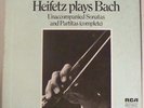 HEIFETZ Plays Bach Unaccompanied Sonatas & Partitas RCA Ex+ 3LP Box Set