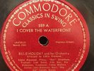 HEAR JAZZ VOCAL 78 – Billie Holiday – I Cover The Waterfront – Commodore 559