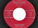 HEAR 1960 FLA. SWAMP ROCKER / TEEN STANLEY JAMES ALLIGATOR MAN ON APACHE