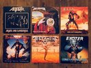 Orig. Vinyl Thrash / Speed Metal Exc. 6lp Record Lot:Testament Helloween Anthrax