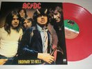 LP AC/DC - HIGH WAY TO HELL - RED CLEAR VINYL
