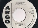 Rockabilly / Teen 45 - LOU JOSIE - ARGO Promo- BREEZIN OUT/ TIME’S A WASTIN’