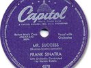 Rare FRANK SINATRA Pop Vocal 78 RPM Record. Mr. Success b/w Sleep Warm