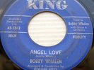 BOBBY WHALEN popcorn teen VG cond.KING 45 Angel Love  Because You've Fallen C165