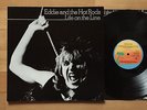 EDDIE AND THE HOT RODS Life On The Line LP + OIS 1ST GERMAN PRESS 1977