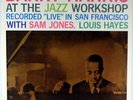 BARRY HARRIS LIVE AT THE JAZZ WORKSHOP-SAM JONES LOUIS HAYES-1976 LP
