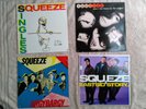 4 Squeeze LP'S Singles 45s, Sweets From, Argybargy, Eastside Story Vinyl Record