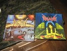 PURGATORY 1985 s/t same 1st EX EP  &  1986 Tied To The Trax VG+/EX LP w/ inserts