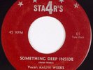 RALPH WEEKS & THE TELECASTERS: Something Deep Inside 4 STARS Rare Soul 45 Hear