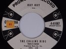 THE COLLINS KIDS: Hoy Hoy USA Columbia Rockabilly DJ Promo 45 HEAR