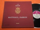 Fritz Werner Bach St. Matthew Passion French Ed1 Erato Stereo Late 50s 4LP NM