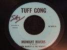 BOB MARLEY & THE WAILERS  Midnight Ravers / Ravers Version  TUFF GONG