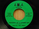 Lyrics 45 Thoughts Of A Summer Day / What Do I See - J.W.J. M-