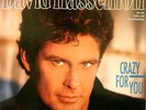 David Hasselhoff Crazy For You NEAR MINT White Records Vinyl LP