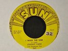 ORIG SUN 45 Johnny Cash Sun 241 I Walk The Line and Get Rhythm