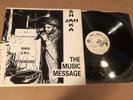 JAH SHAKA  - THE MUSIC MESSAGE  LP RARE REGGAE DUB  SHAKA 777 NEAR MINT