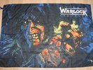 Warlock, Triumph and Agony, Vintage 80's Fahne, Flagge, Banner, ultra rar, rare