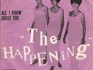 THE SUPREMES 45 THE HAPPENING+PS DENMARK RARE MOTOWN