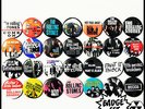 The Rolling Stones 1963-1966 Badge Set - 28 Quality Pin / Button Badges