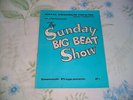 1964 THE SUNDAY BEAT SHOW PROGRAMME SIGNED,BILLY FURY,BRIAN POOLE,THE APPLEJACKS