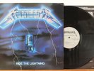 METALLICA Ride The Lightning LP (Megaforce MRI-769, orig 1984) VG+ Vinyl