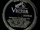 BENNY GOODMAN & ORCHESTRA Sugarfoot  Stomp / I can't give you ...  78rpm  X3347