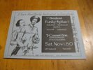 RARE HIP HOP FLYER.T CONNECTION.DJ.BREAKOUT - FUNKY FOUR PLUS 1.EDDIE ED 1980