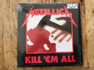 Metallica Kill 'Em All NM in shrink Elektra LP 1988 Masterdisk DMM.  Pristine